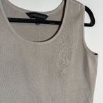 Ming Wang  grey sleeveless sweater tank Photo 1
