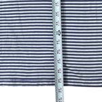 Calvin Klein Hoodie Striped Blue White Long Sleeve Shirt Dress Size XXL Preppy Photo 3