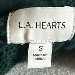 PacSun New Women’s LA Hearts Mini Cable Stitch Knit Zip Up Hoodie Sweater Photo 6