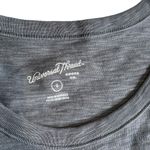 Universal Threads Universal Thread Midi Maxi Dress Ruffle Sleeve Size S Gray Distressed Minimalist Photo 6