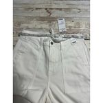 Judy Blue  Heather Hight Rise Cuffed Jogger Jeans Off White Size 7 28 Stretch NWT Photo 6