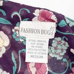 Fashion Bug Vintage Y2K Purple Floral Print Layered Chiffon Babydoll Tank Cami Photo 5