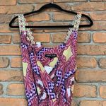Tata Jolie Floral Dress Geometric Print Hi Photo 1