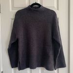 Sweaty Betty Sweaty Betty Pinnacle Wool Blend Funnel Neck Sweater Size XS - Urban Grey - NWT Photo 4