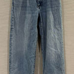 Denim Forum Light Blue Relaxed The 90s Danny High Rise Baggy Jeans Size 24 Photo 0