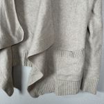 Vince Wool Cashmere Blend Beige Open Drape Front Cardigan Sweater Womens XS Photo 1