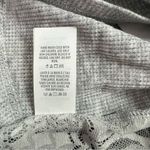 Aerie Lace Waffle Longline Bralette in Light Gray Size S New Photo 11