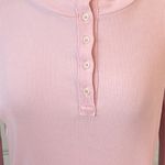 Jones New York  Signature Pink Cotton Long Sleeve Womens Small Photo 4