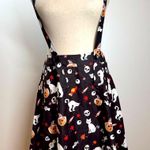 Romwe HALLOWEEN  Black  Print suspender Skirt Photo 0