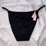 Victoria's Secret Oceanside Brazilian Black Swim Bottom Photo 2
