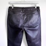 Paige Verdugo Ankle Jean in Black Silk Luxe Coating sz 30 Photo 8