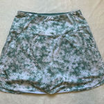Puma  Athletic Skort – Green Floral Print, Built-in Shorts Size S Photo 0