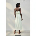 ZARA  cotton jersey midi dress with crochet raffle M Photo 2