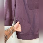 Citizens of Humanity Eggplant Purple Surplice Pullover Sweater Size Large Photo 4