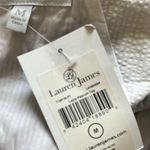 Lauren James Layla Peplum Top in Purple Seersucker Photo 7