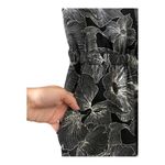 Loft  Black and White Floral Short Romper // Size XS Photo 2