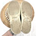 Tory Burch  Carter Glitter Sneaker Women's Size 7M Lace Up White Blue Photo 8