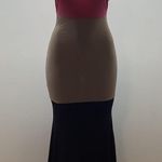 U.O. Elegant Pink, Tan, and Black Size Small Maxi Sleeveless Dress. Preloved Photo 0