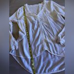 Sweet Wanderer  ‎ Boho Women's Blouse White summer beach lightweight M knitting Photo 2