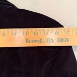 Kikit Corduroy Blazer Rhinestone Buttons Women's Small Black Holiday Y2K Western Photo 7