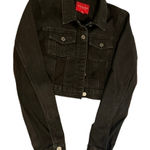 Guess  Women's Black Jean/Mesh Jacket Size M Photo 0