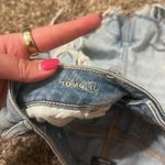 American Eagle  Tom Girl Distressed Jean Denim Shorts Size 8 Photo 6