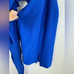 Elliatt  Rhiannon Midi One Shoulder Bow Dress in Cobalt Blue size Small $230 Photo 9