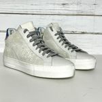 P448 Thea Mid Glim Suede Sneakers Shoe Size 9.5 Photo 0