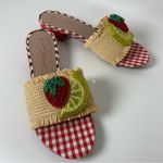 Betsey Johnson Lindyy Fruit Embellished Slide Sandals Summer Slides Size 9.5 NEW Photo 10
