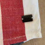 NWT Stone Row Striped Shorts Viscose Sz 8 Red Photo 1