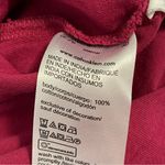 Calvin Klein Magenta Monogram Logo Long Sleeve Crop Top Photo 4