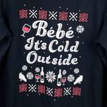 Torrid  Schitt's Creek Sweatshirt Cozy Fleece Bebe It's Cold Outside Black 1X Photo 5