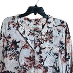 We The Free People Its A Vibe Top Womens XS Multicolor Floral Button Blouse Photo 1