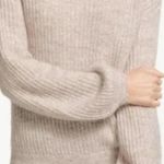 Boden Francesca Ribbed Mohair Pullover Sweater Jumper Size Medium Tan Photo 0