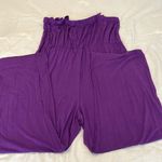 Anthony Originals szP2X purple adjustable button strap full length romper EUC Size undefined Photo 4