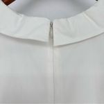 Hunter Bell NWT  Noah Mini Dress White Collar‎ Puff Sleeve Relaxed Shift Photo 5