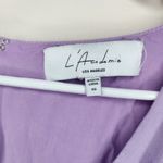 L'Academie Pearl Ruched Dress in Lilac Size xs Photo 3