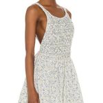 Free People  Petunia Floral Printed Overalls Open Back mini dress NWT Photo 3