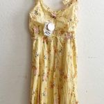 Odd Molly  marvelously free strap dress in vintage yellow NWT Photo 3