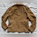 wilson's leather  Womens Cognac Suede Collared Zip Up Jacket 90s y2k Western -XL Photo 2