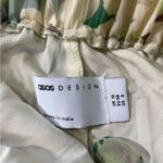 ASOS NWT DESIGN Tiered Ruffle Floral Strappy Lace Up Back Midi Dress ~ 6 Photo 15