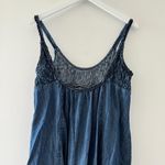 Free People Clear Skies Denim Maxi Dress S Photo 8