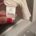 RDI  large white open front cardigan Large Ruffle Sleeve Sweater NWOT Photo 2