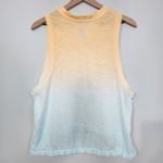 Free People  Movement Love Logo Tank in Seastorm Combo Orange Blue, S Photo 6