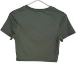 SheIn Womens S Unity Letter Graphic Crop Tee California West Coast Green Photo 1