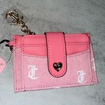 Juicy Couture  Pink Denim Bi Fold snap Wallet Photo 0