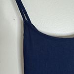 SKIMS  Dress Womens XS Navy Soft Lounge Long Slip Ribbed Bodycon Maxi Stretch Photo 3