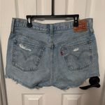 Levi's Levi’s 501 Original Fit High Rise Women’s Denim Shorts size W30 Photo 2