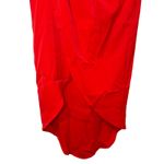 superdown  Revolve Arielle Slit Tulip Maxi Skirt Red Sz Medium Holiday Christmas Photo 4
