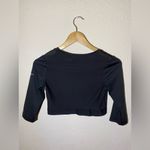 Nike  Pro Black Mesh Crop Top‎ ( S ) Photo 4